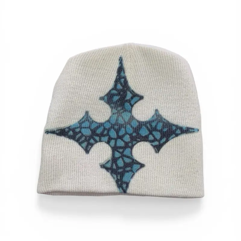 Cross beanie