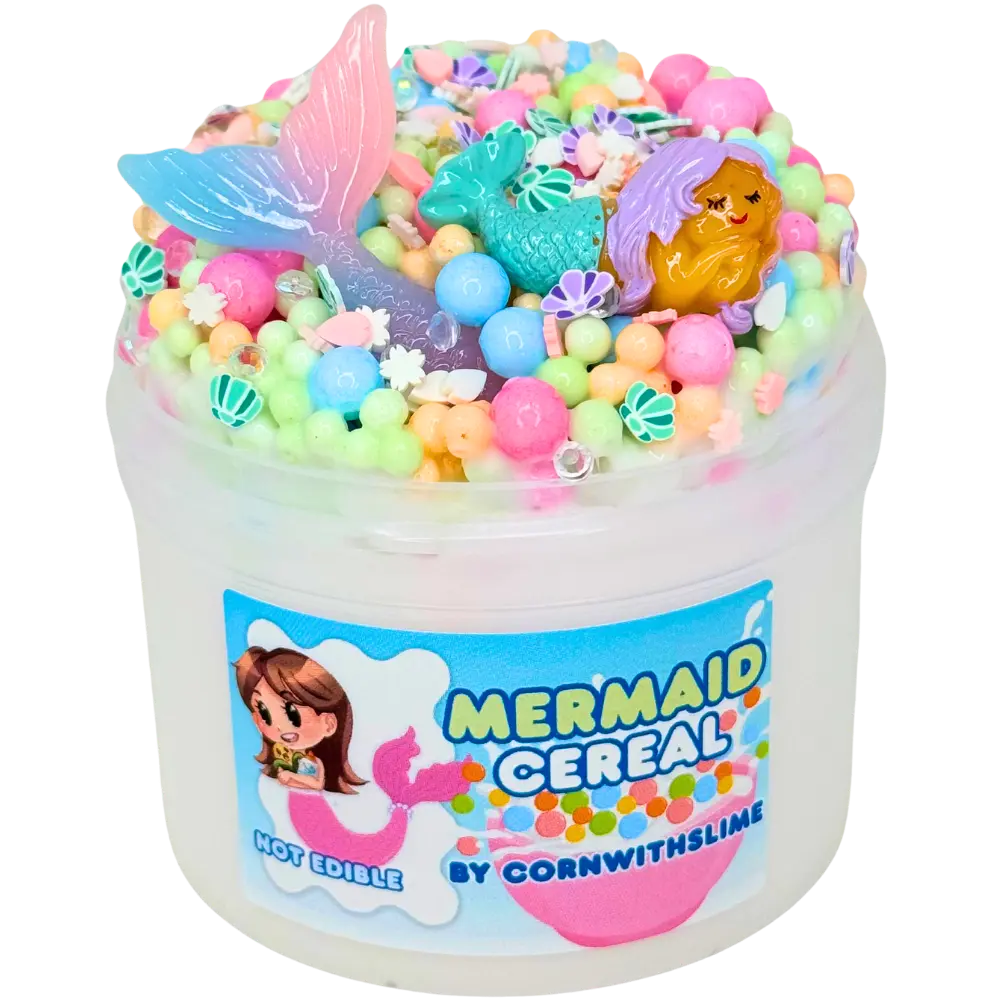 Mermaid Cereal 8oz Slime Floam Texture Scented Captain Crunch Berries