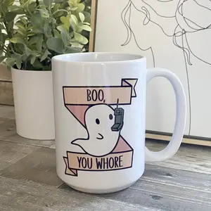 Boo ghost mug