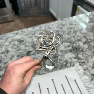 Welded Metal Rose Plants