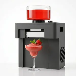 60s Fast Slushie Machine, No Pre-Freezing & 50dB Quiet, 15 Texture Settings for All Drinks, One-Touch Self-Cleaning, Perfect for Home, Parties & RVs