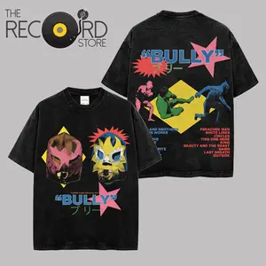 Bully - YE's 12th Studio Album Merch 2026 #6 Premium Washed Cotton T-Shirt For Ye Fans, Kanye Hip-Hop Shirt, Gift For Ye Fan Graphic Tee, Bully Album Fan Merch Shirt Top