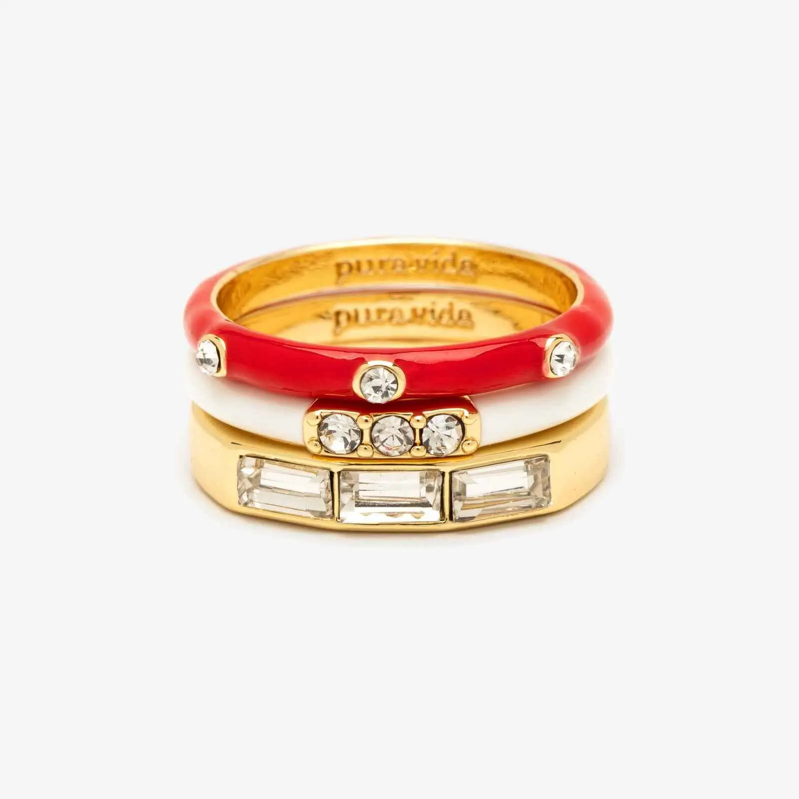 Sweetheart Ring Stack Sweetheart Ring Stack