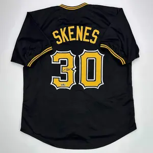 Baseball Jersey #30 Skenes Black Baseball Jersey Men's Gift