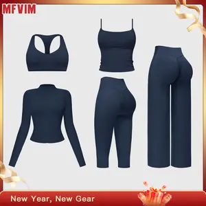 MFVIM Women's Sports Suit, Comfortable and Stylish Activewear Set for Workouts, Perfect for Yoga and Gym Sessions