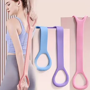 Elastic  Bands- Durable Rubber Tension Rope, Suitable For Full Body Workout, Strength Training And Flexibility Practice- Perfect For Home Gym, Outdoor Fitness And Yoga, Back Stretch, Body Shaping  Bands loop resistance Stainless Women's variable