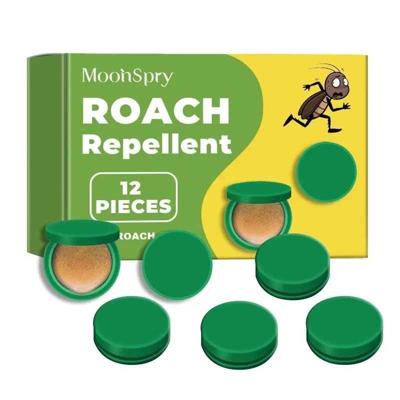 MoonSpry Multi-Functional Home Pest Control Kit - Powerful Roach Repellent Gel Bait, Rodent Repellent Pouches, Microfiber Floor Mop for Indoor Domestic/Dormitory/Kitchen Use & Outdoor Multi-Surface Cleaning