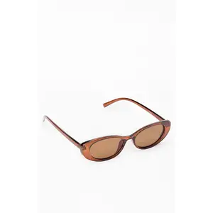 Pacsun Women's Esme Plastic Oval Sunglasses
