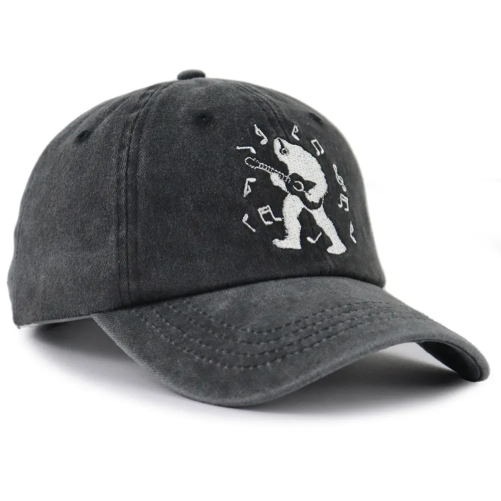 Bigfoot Gifts for Men Women, Sasquatch Hat, Music Guitar Bigfoot Baseball Cap, Fathers Mothers Day Christmas Birthday Gifts for Dad Mom Husband Wife
