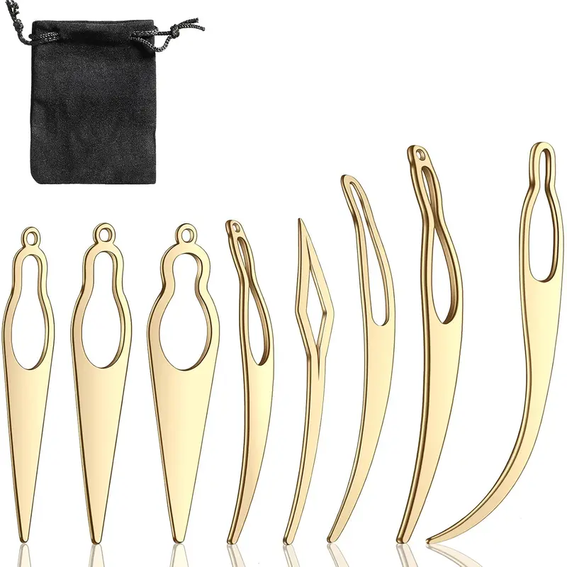 8 count Dreadlock Interlocking Tool for Locs Sisterlock Retighten Tool for Dreadlocks Interlocks Crochet Braiding Hair Tightening Extensions Accessory ()