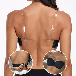 Summer New Women's Strapless Bra  Underwire Minimizer  Support  Anti-Slip Grip & Removable StrapsBuckle, Multi-Wear Style, Invisible Design, Single Piece Underwear