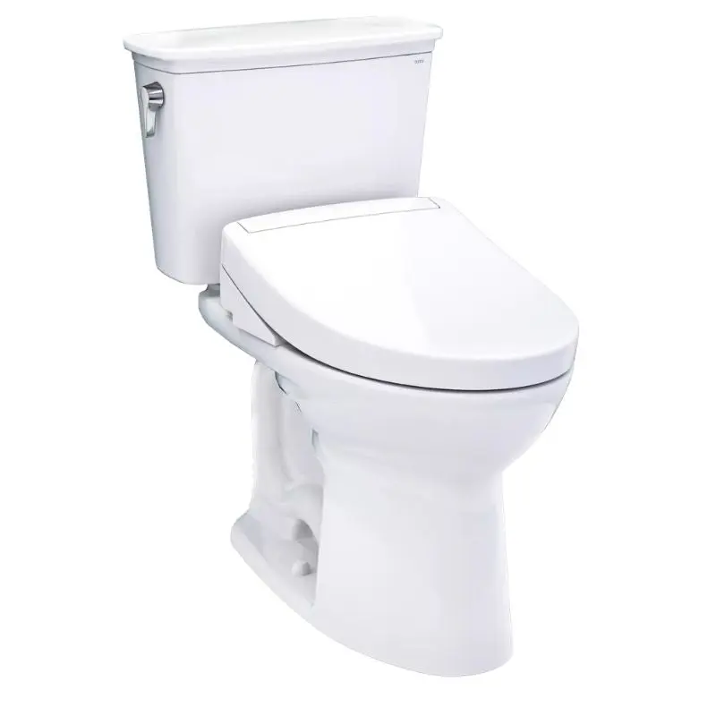TOTO Drake Transitional WASHLET+ S5 Two-Piece Toilet - 1.28 GPF - Universal Height