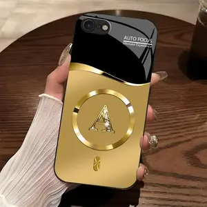 Suitable for [iPhone 8] high-end MagSafe phone case🥰，Features a magnetic attachment function, with all 26 letters available for you to choose from. YM99
