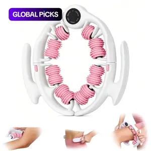 Cellulite Massage Roller,Muscle Massage Roller,Detachable Handle Slimming Massage Roller,Leg and Buttock Muscle Massage Roller