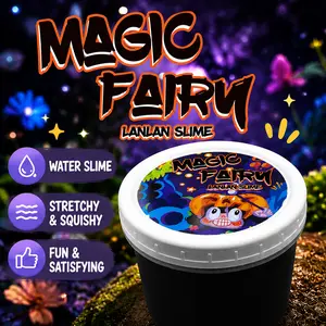 Water Slime - Magic Fairy, Fascia-like Texture,600ml Large Sizes| Premium Scent | Crystal Clear | Water Texture | Bubble Popping | Whimsical Stress-Relief Toy |ASMR, Stress Relief, Fidget Toy, Best-Selling