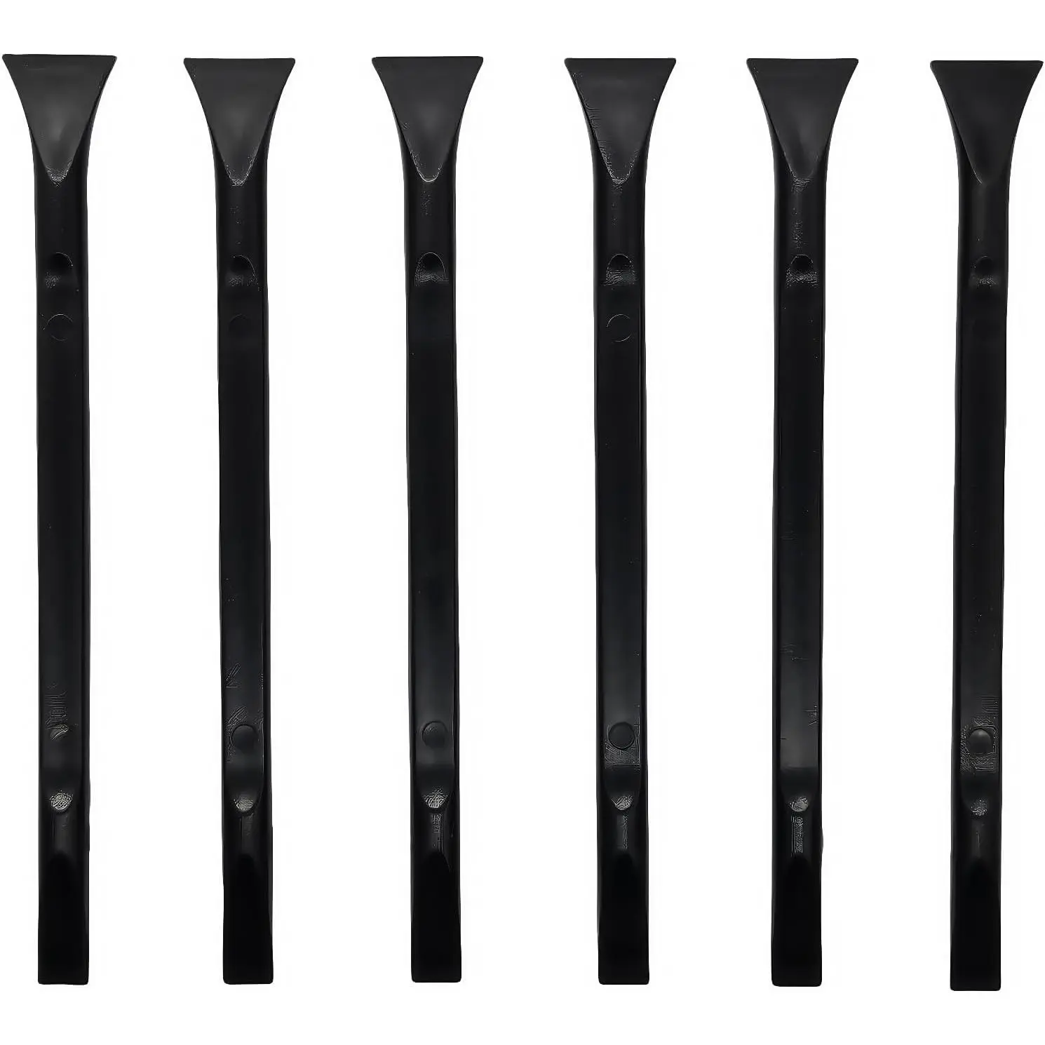 Scraper Small Plastic Scraper Tool, Multi-Purpose Scraper Non-Scratch Cleaning Tool,  in Narrow Spaces and Gaps,  for Removing Oil Stains, Labels, , Dirt, , Etc. (6pcs)