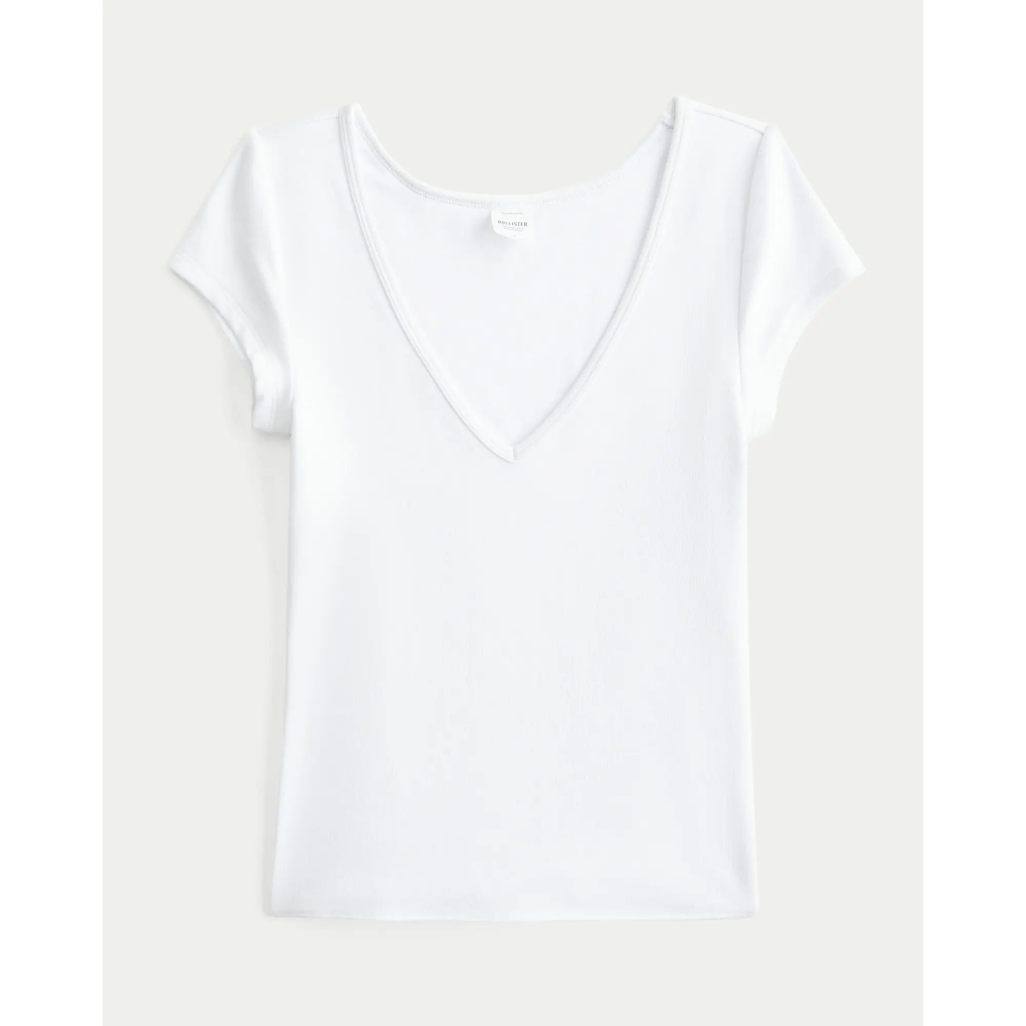 Hollister Must-Have Basic Reversible V-Neck/slash-Neck T-Shirt