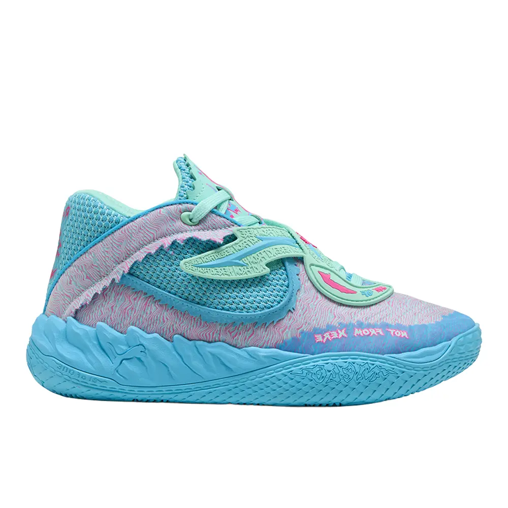 PUMA Mens X Rick And Morty Mb.05 Basketball Sneakers Shoes - Blue