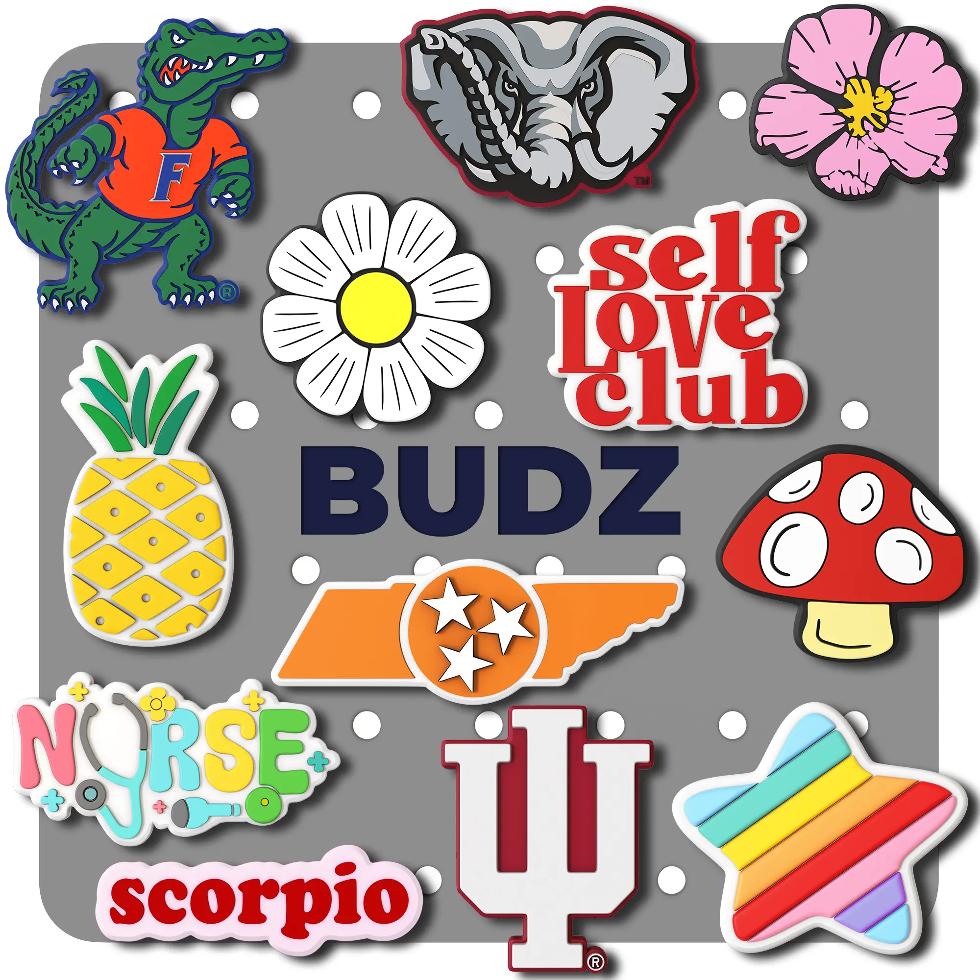 Budz - Frost Buddy - Attachable Accessories for Frost Buddy Skins -  Drinkware Bottle -  Tumbler