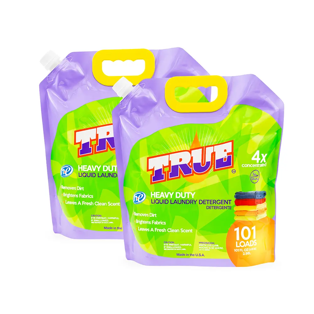 2 • True Laundry Detergent • 101 Load  Combo