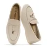 Project Cloud Women's | Moccasins Penny Loafers for Women | Genuine Leather | Memory Foam | Lightweight | Non-Slip - Iris