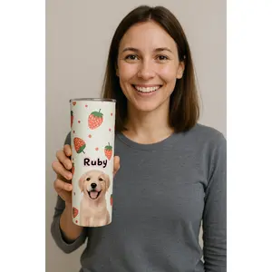 Tumbler Custom 20oz  high quality pet picture Custom Pet Tumbler