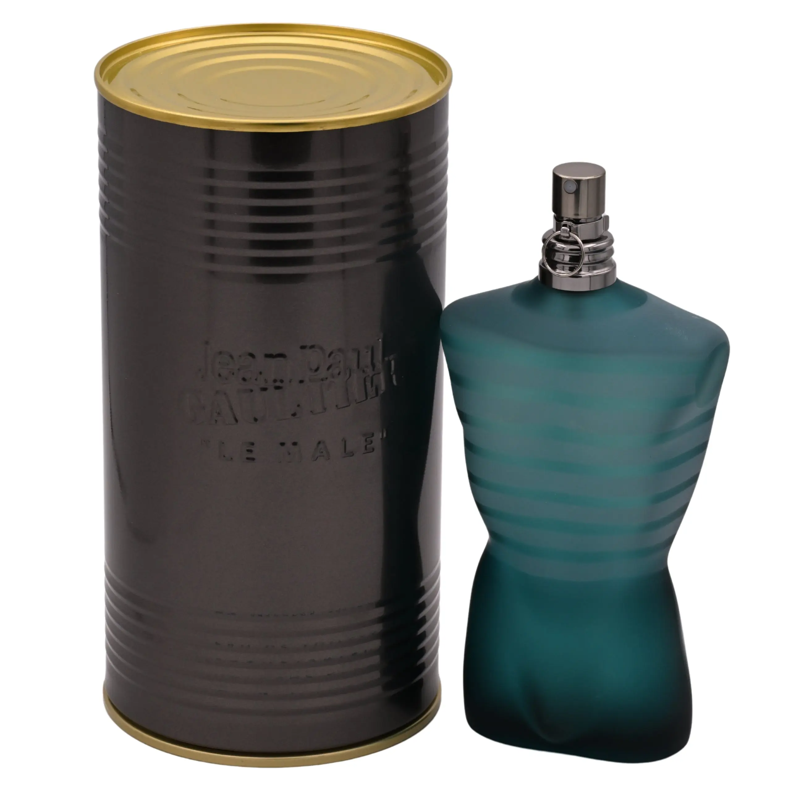 Jean Paul Gaultier Le Male Eau de Toilette Spray for Men, Oriental Woody Men's Fragrances with Bergamot, Amber & Vetiver, 6.8 fl oz, Signature Scent, Edc, Mint Vanilla, Single Item, Bottle Packaged Men's Fragrance