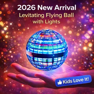 2026 Upgraded Levitating Flying Ball Light Up Interactive Toy Bestseller New Year Gift for All Ages