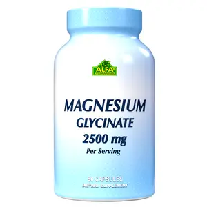 Alfa Vitamins - Magnesium Glycinate 2500mg - 90 Capsules