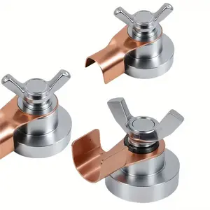 Strong Magnetic Ground Clamp, Magnetic Grip, Welding Machine Ground Wire Clip, Grounding Clip, Grounding Clamp, Ground Wire Pliers, Material, Welding Accessory, Industrial