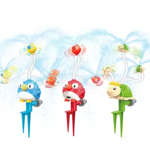 Spinning Sprinkler Toy– Powerful Water SprinklerToy for Kids & Adults, Sprays Up to 22 Feet. Perfect for outdoor water fun, garden watering, summer parties, and birthday celebrations!Pet Lawn Toys