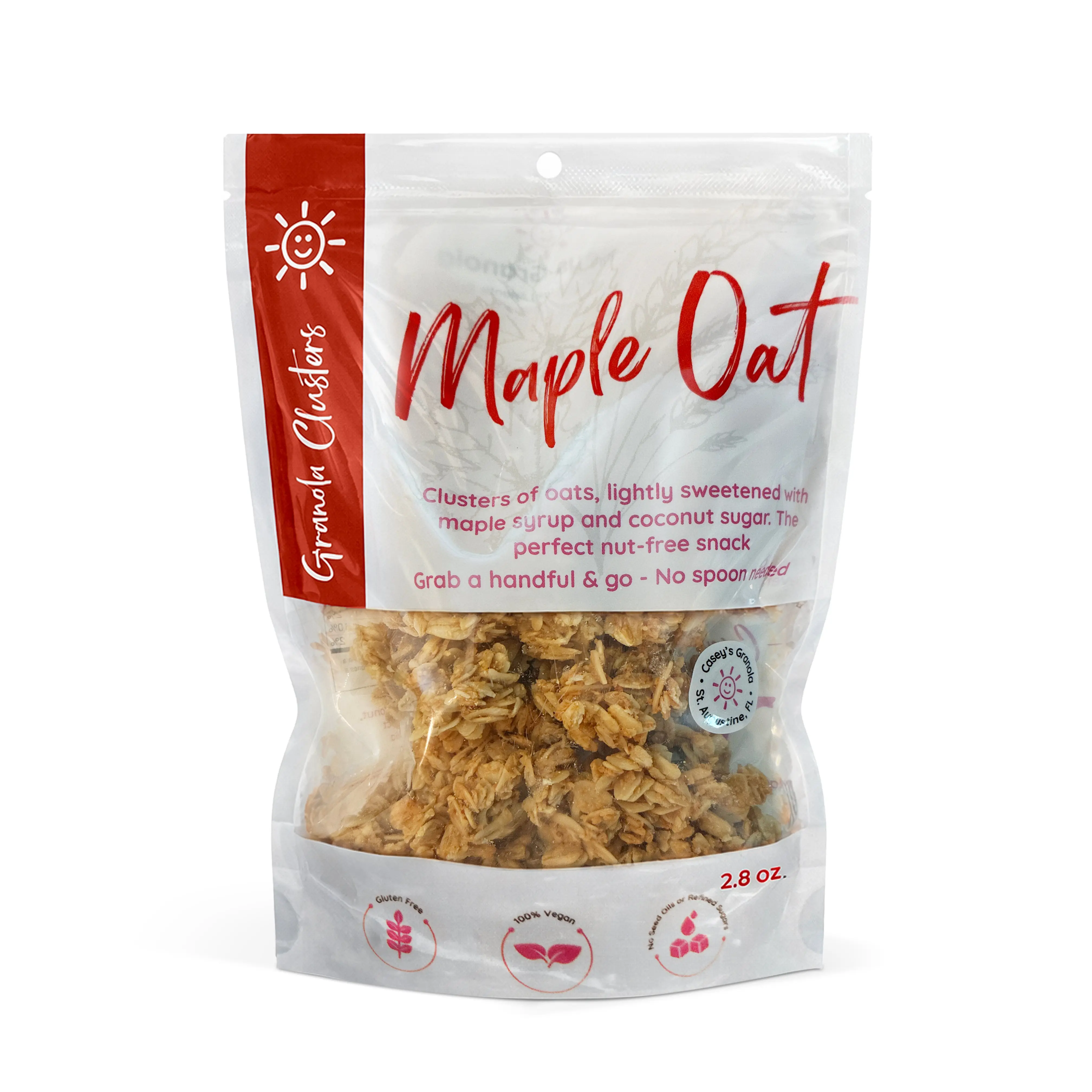Maple Oat Granola Clusters