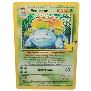 Pokémon TCG: Pokémon Celebrations Venusaur 15/102 Classic Collection Holo Rare NM
