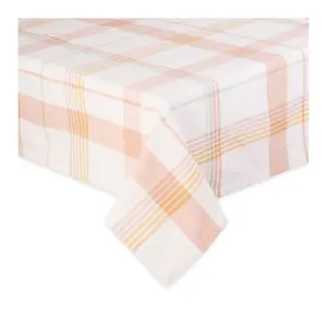 Design Imports Happy Day Plaid Tablecloth -  52X 52