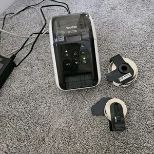 Brother QL-810W Ultra-Fast Label Printer with Wireless Networking W/ Power cord