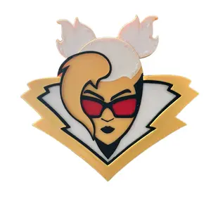 Valeria Medallion Inspired Token with Stand or Keychain Game Hero Collectible Video Game Item