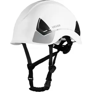 VEVOR Industrial Safety Helmet, ANSI/ISEA Z89.1 Approved ABS Hard Hat with 6-Point Ratchet Suspension, Adjustable Vented Hardhat for Men & Women, for Outdoor and Indoor Construction Workwear
