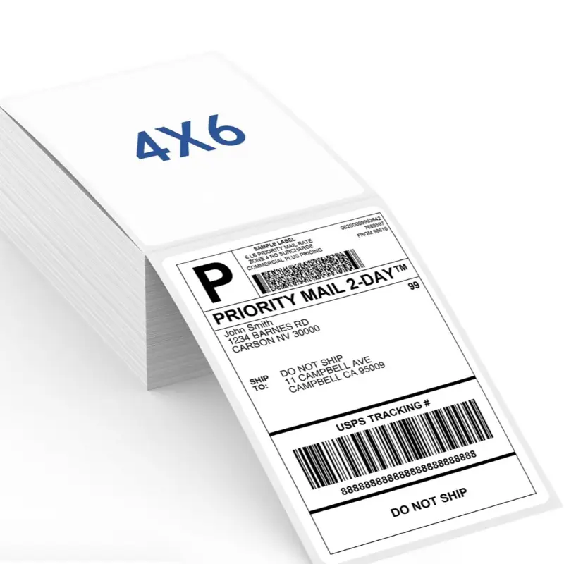 4x6 Thermal label for shipping