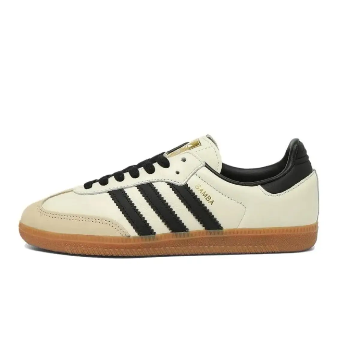 adidas Samba OG ‘Cream White Sand Strata’ Women’s - Perfect for Casual Footwear Walking Shoes Trainer Leather Girl Sneaker Runner Training Athletic Ru