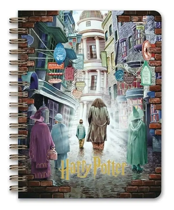 Harry Potter Magical Places 12-Month Undated Calendar Planner - Insight Editions Organizer with 12 Unique Dividers, English, Start Anytime, Desk or Bag Size (Literature & Art, Painting & Design Book)
