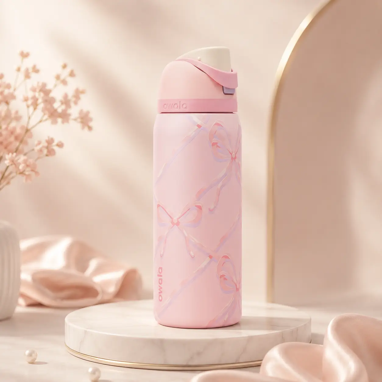32oz Owala Sugar Plum Fairy Insulated Stainless Steel Water Bottle