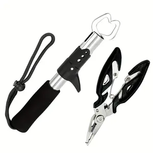 Multi-Use Lure Pliers, Fish Control Pliers, Pointed Jaw Fishing Line Clippers, Essential Fishing Accessories Tool, Must-Have Gear, Fishing Supplies, Fishing Shears