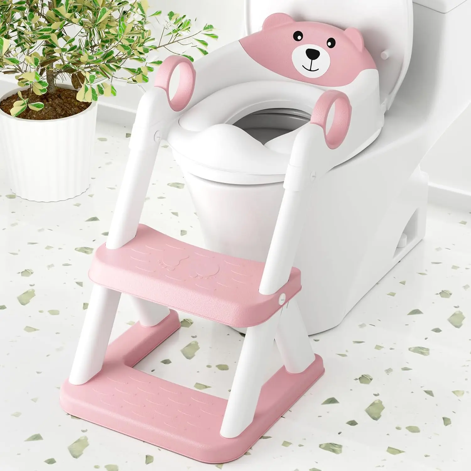 Training Toilet Ladder, Multi-Use, Convenient and   Most Situations,Girls, Boys