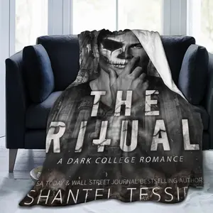 1 piece Shantel Tessier Gothic Horror Theme Extra Soft Flannel Blanket - All Seasons, Machine Washable - Perfect for Home, Camping, and Travel