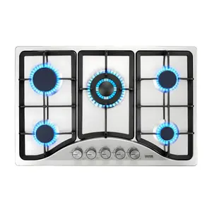 VEVOR 28-inch Gas Cooktop, 2 Burners Gas Stove Top, Max 10100BTU Tempered Glass Countertop Natural Gas Hob, with Pulse Electronic Ignition for Camping, RV, Outdoor Kitchen, Small ApartmentVEVOR Super Brand Day