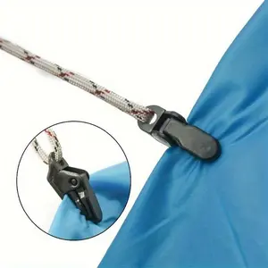 10pcs Heavy-Duty Alligator Clips - Adjustable Buckles for Secure Fastening, Reliable Hold for Tents and Tarps, Perfect for Camping, Hiking, and Backpacking Trips