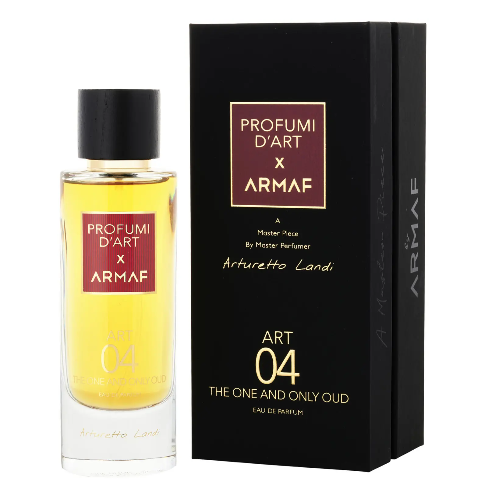 Profumi D'art X Armaf Art 04 The One And Only Oud for Unisex Eau de Parfum Spray, 3.6 Ounce