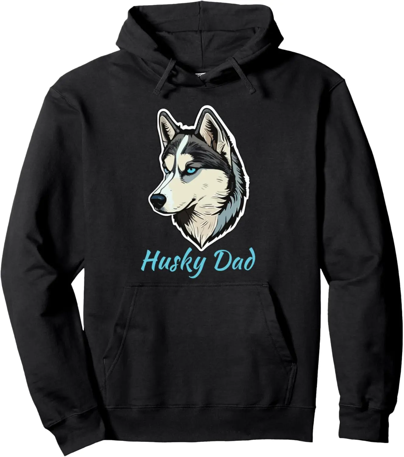 Husky Dad Dog Owner Siberian Husky Pet Dog Lover Pullover Hoodie