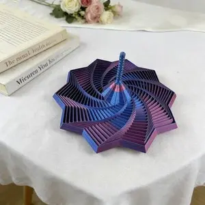 3D Printed Infinite Spiral Fidget Toy | Mesmerizing Optical Illusion Stress Reliever