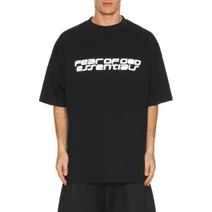 Fear of God ESSENTIALS 90'S Short Sleeve Tee in Vintage Black